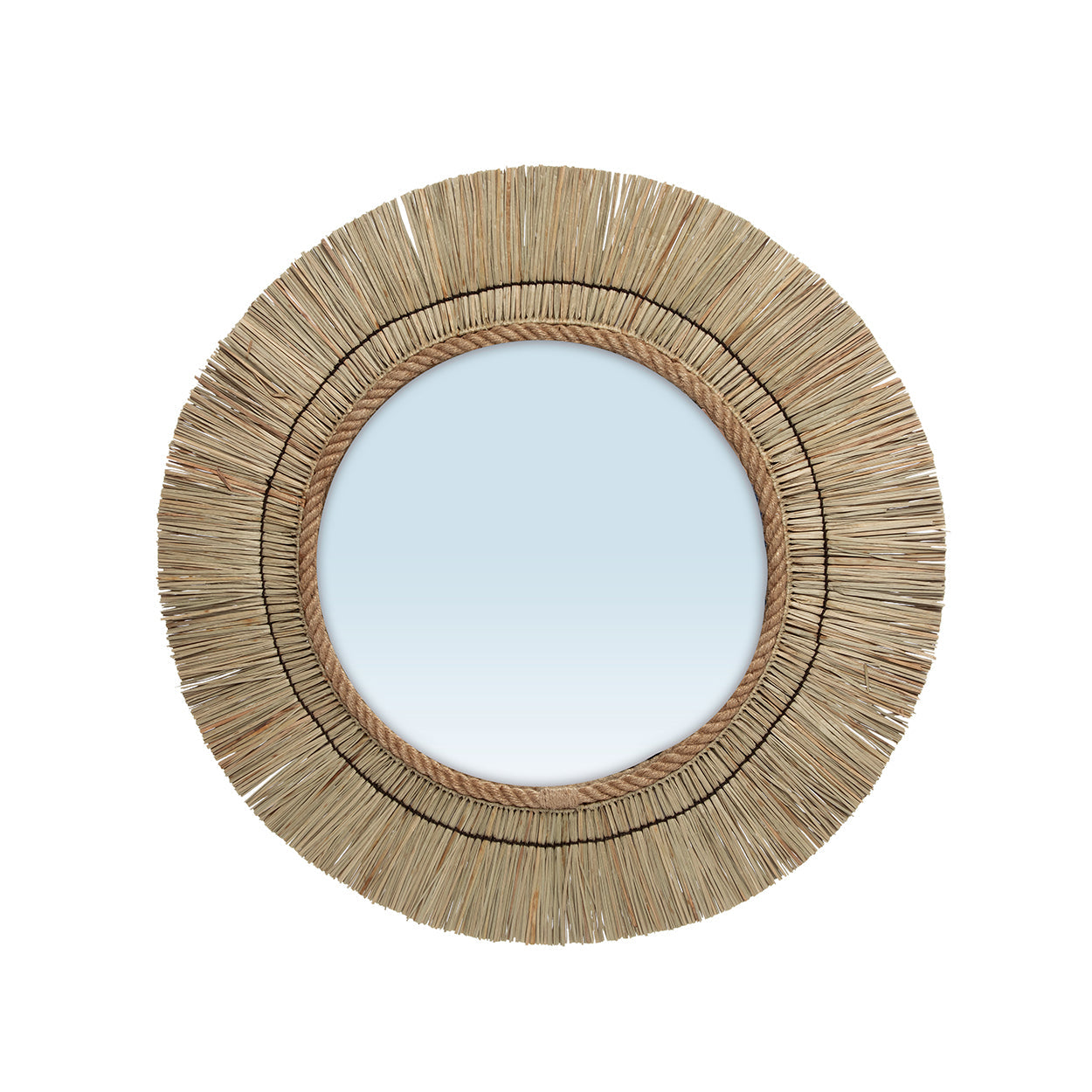 St Barth Spiegel Naturel 65 cm ø